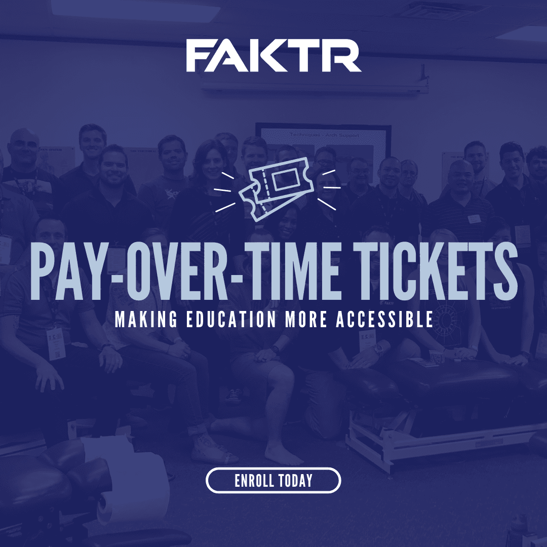 FAKTR Pay-Over-Time Student Ticket